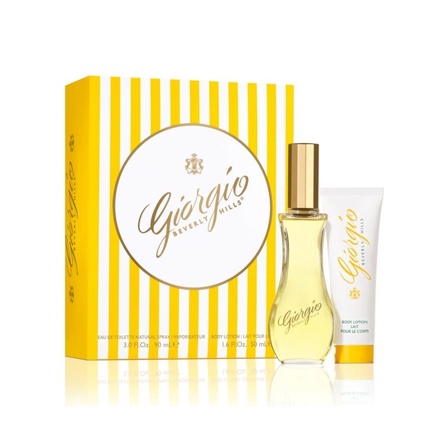 Giorgio Beverly Hills Ladies Yellow Gift Set Fragrances 719346310031 29$