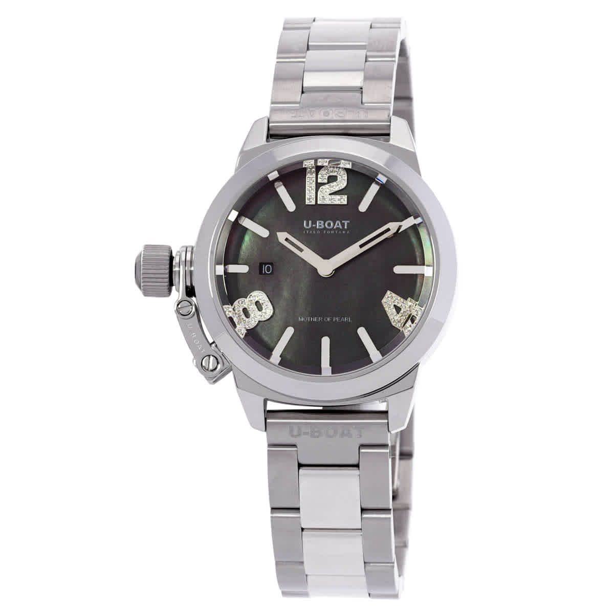 U-Boat Classico Quartz Black Dial Ladies Watch 8899