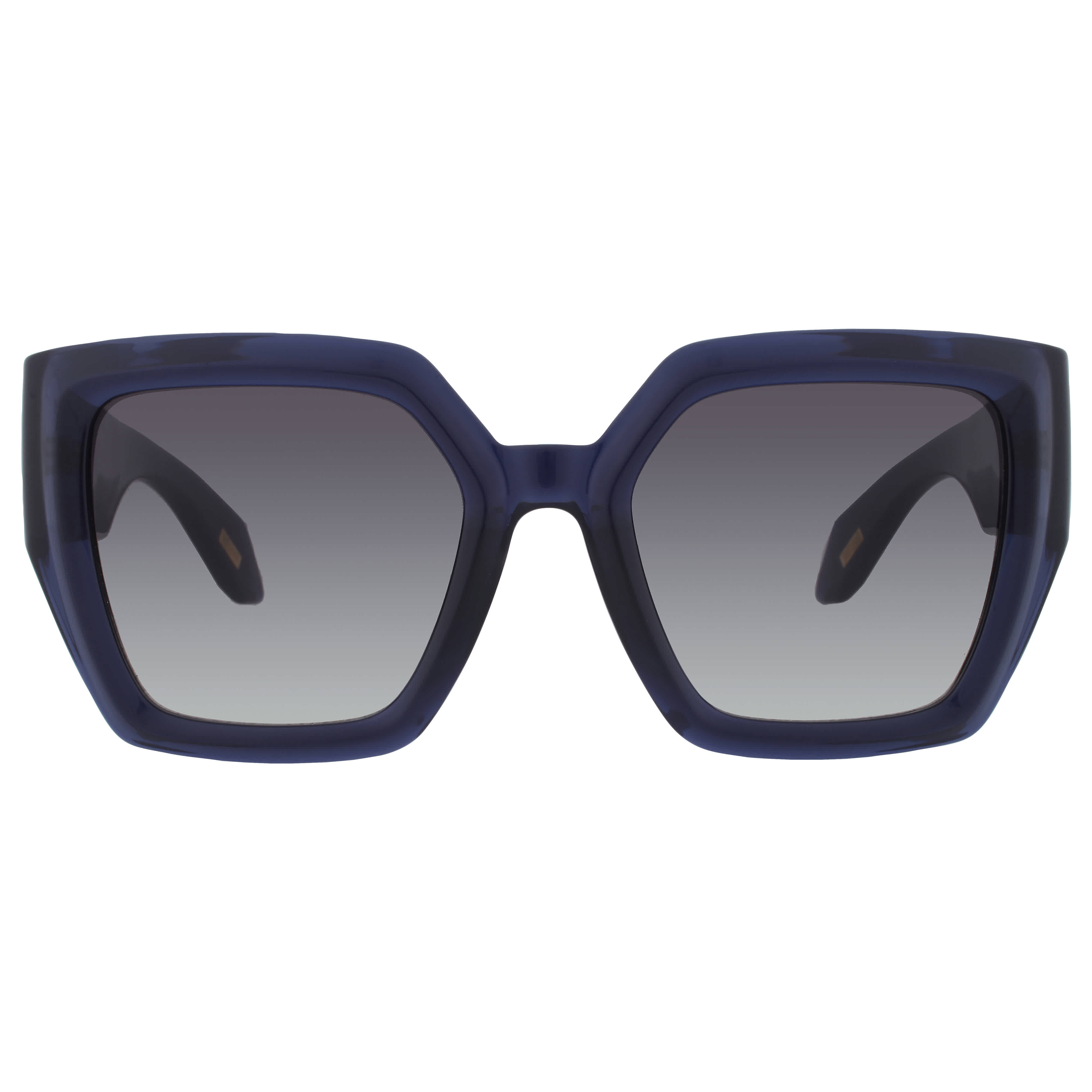 Just Cavalli Smoke Gradient Square Ladies Sunglasses SJC149 07FK 53