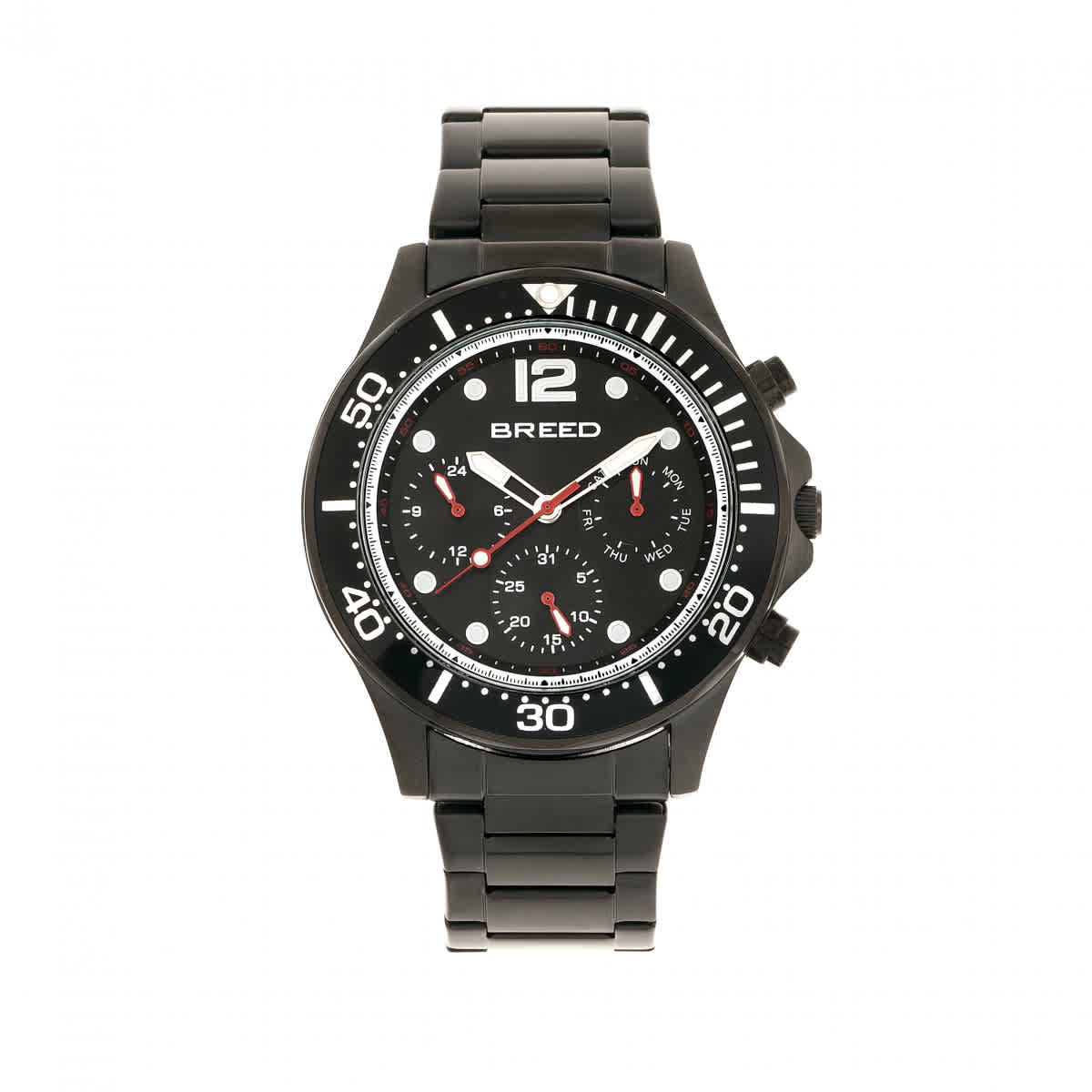 Breed Pegasus Black Dial Mens Watch 8105