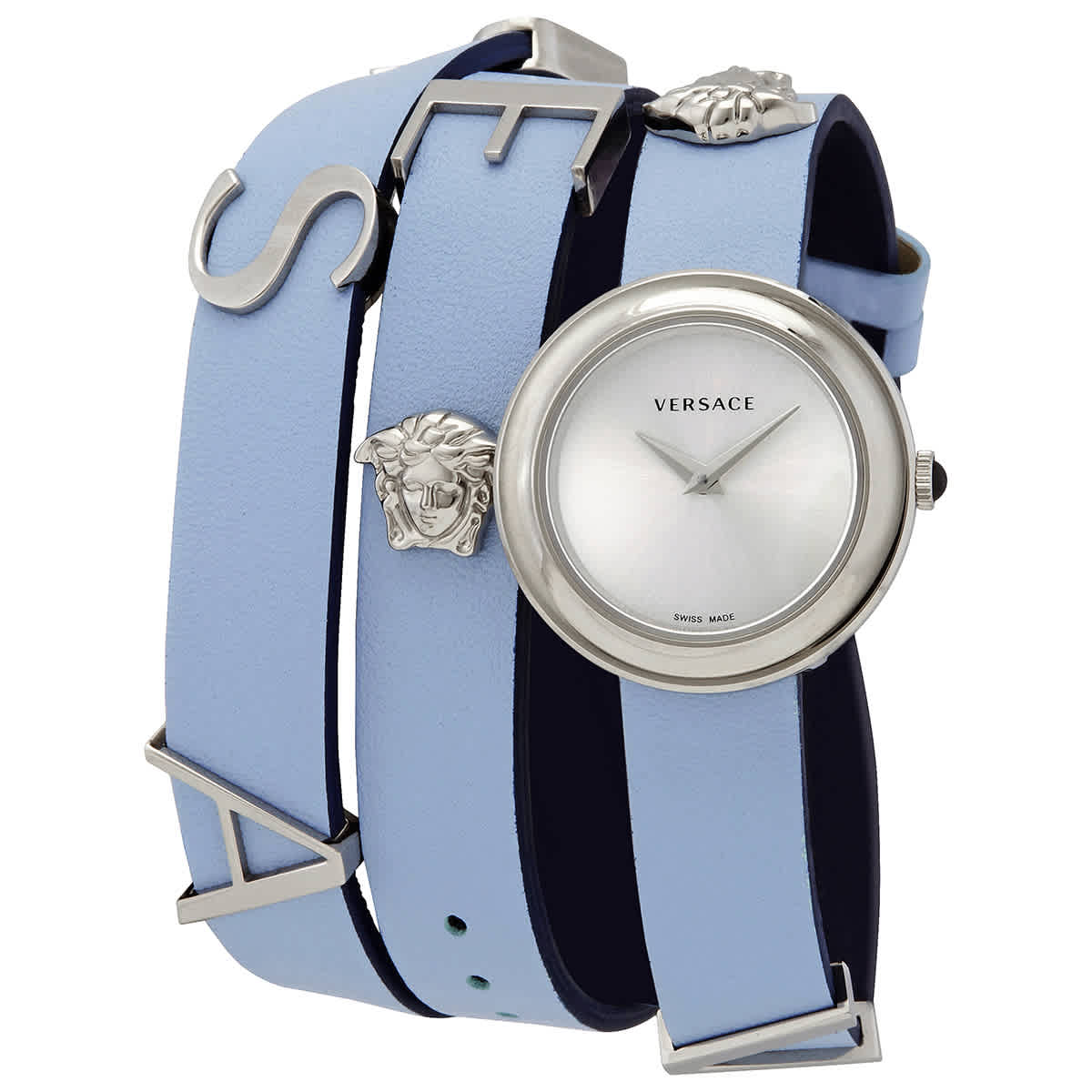 versace watch blue strap