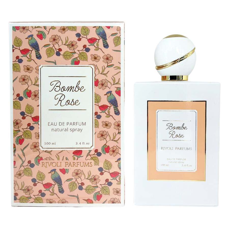 Rivoli Ladies Bombe Rose EDP Spray 3.4 oz Fragrances 3021011022079