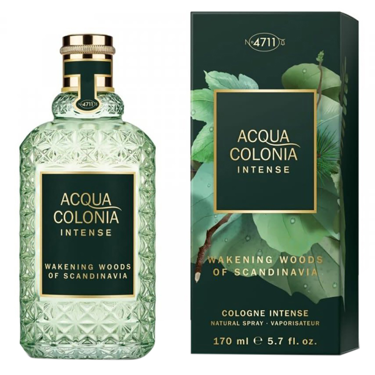 4711 Unisex Acqua Colonia Intense Wakening Woods Of Scandinavia EDC Spray 57 oz Fragrances 4011700750061 35$