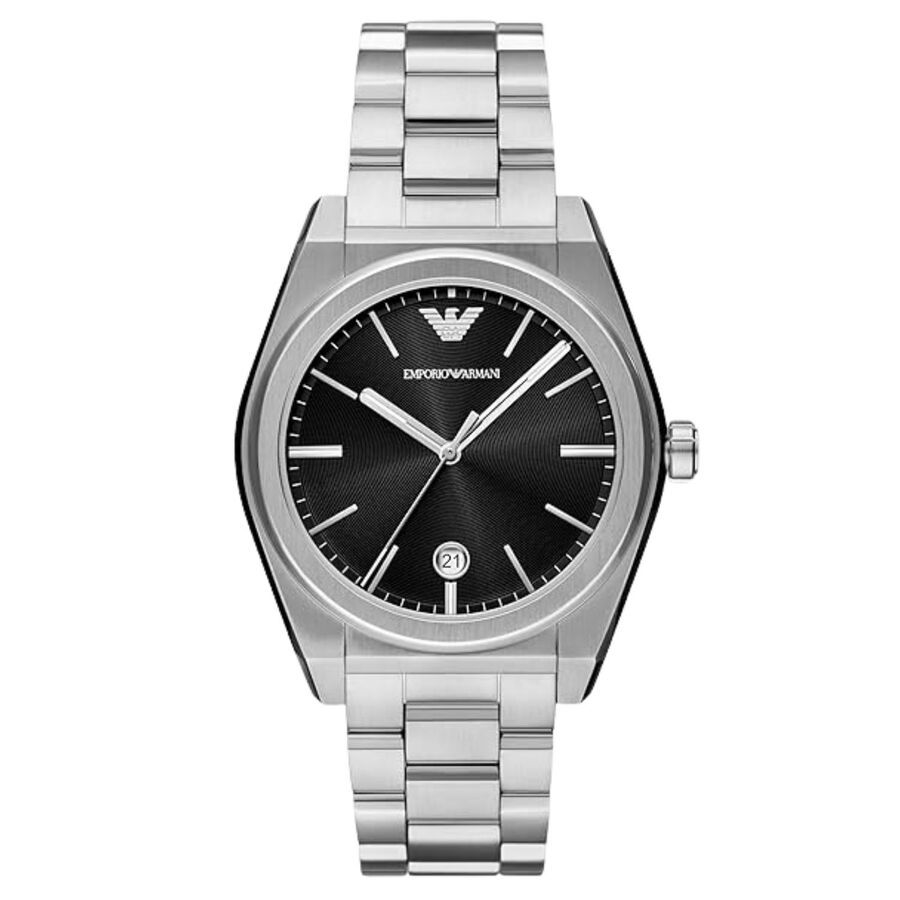 Emporio Armani Federico Black Dial Mens Watch AR11622 215$