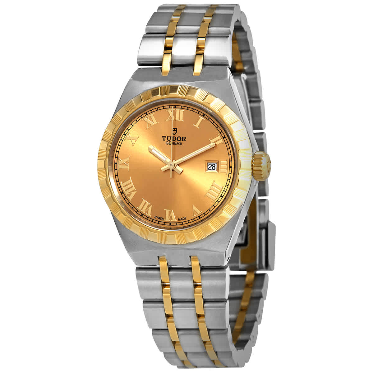 Pre-owned Tudor Royal Automatic 28 Mm Ladies Watch M28303 - Choose Color In Gold