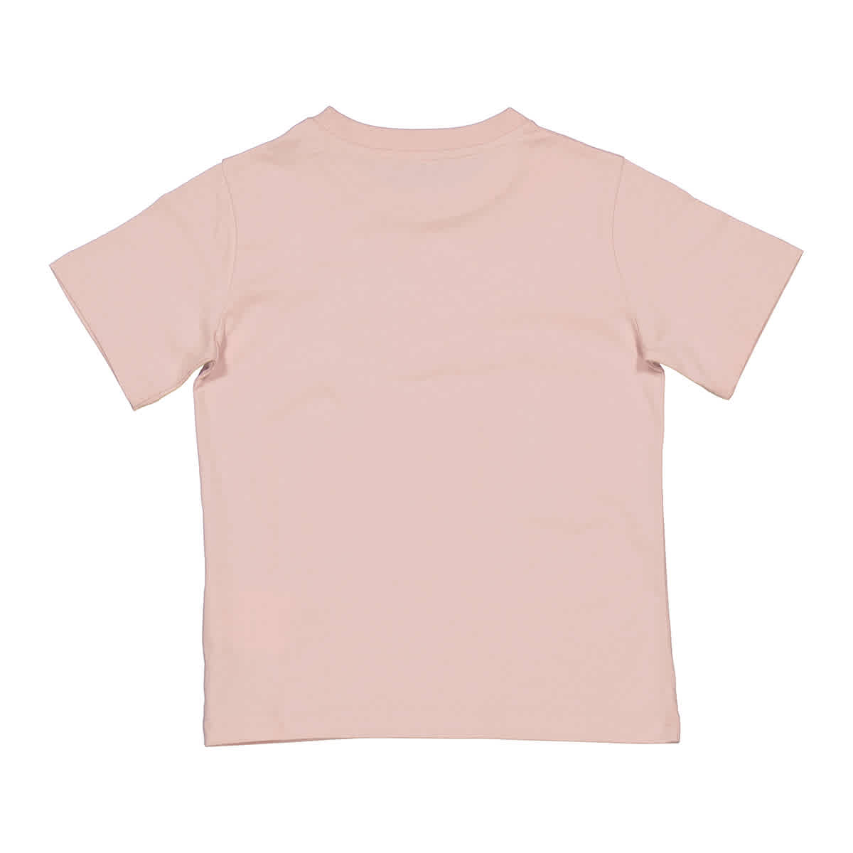 Moncler Kids Pastel Pink Cotton Logo Print Short-Sleeve T-Shirt | eBay