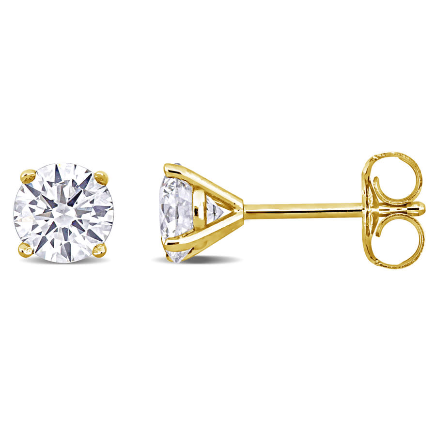 Created Forever 1ct TW Lab-Grown Diamond Martini-Style Stud Earrings in 14k Yellow Gold 341$