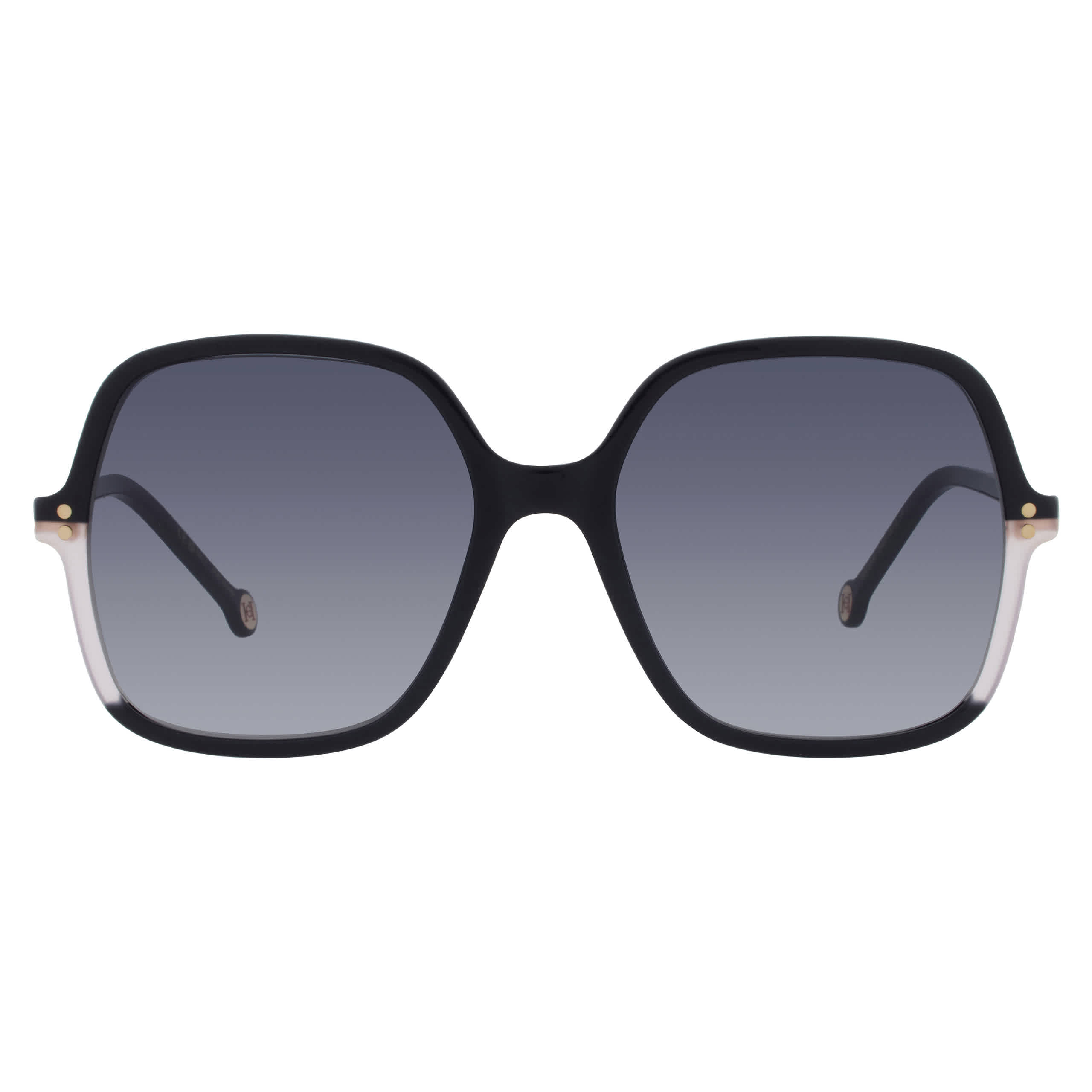 Carolina Herrera Grey Gradient Square Ladies Sunglasses HER 0244/S 03H2/9O 56