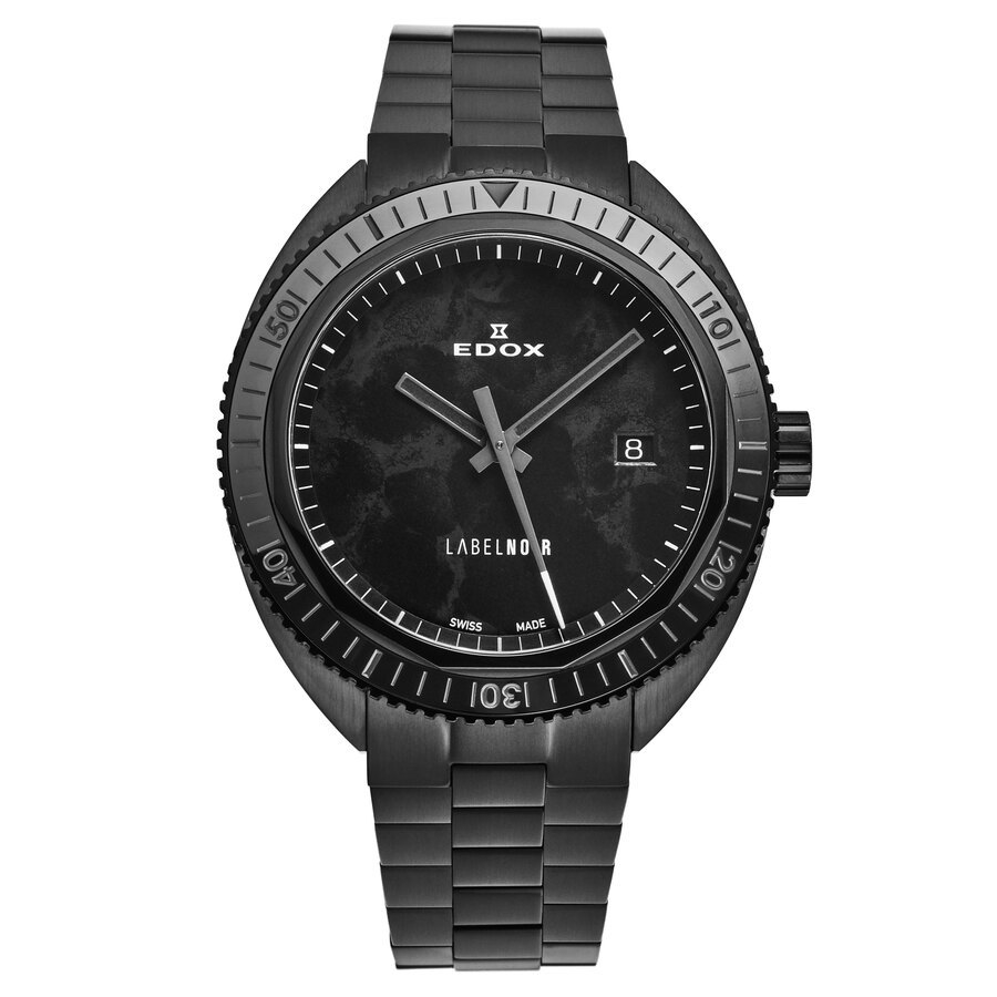Edox Hydrosub Automatic Black Dial Mens Watch 80128 NLNM NLN 935$