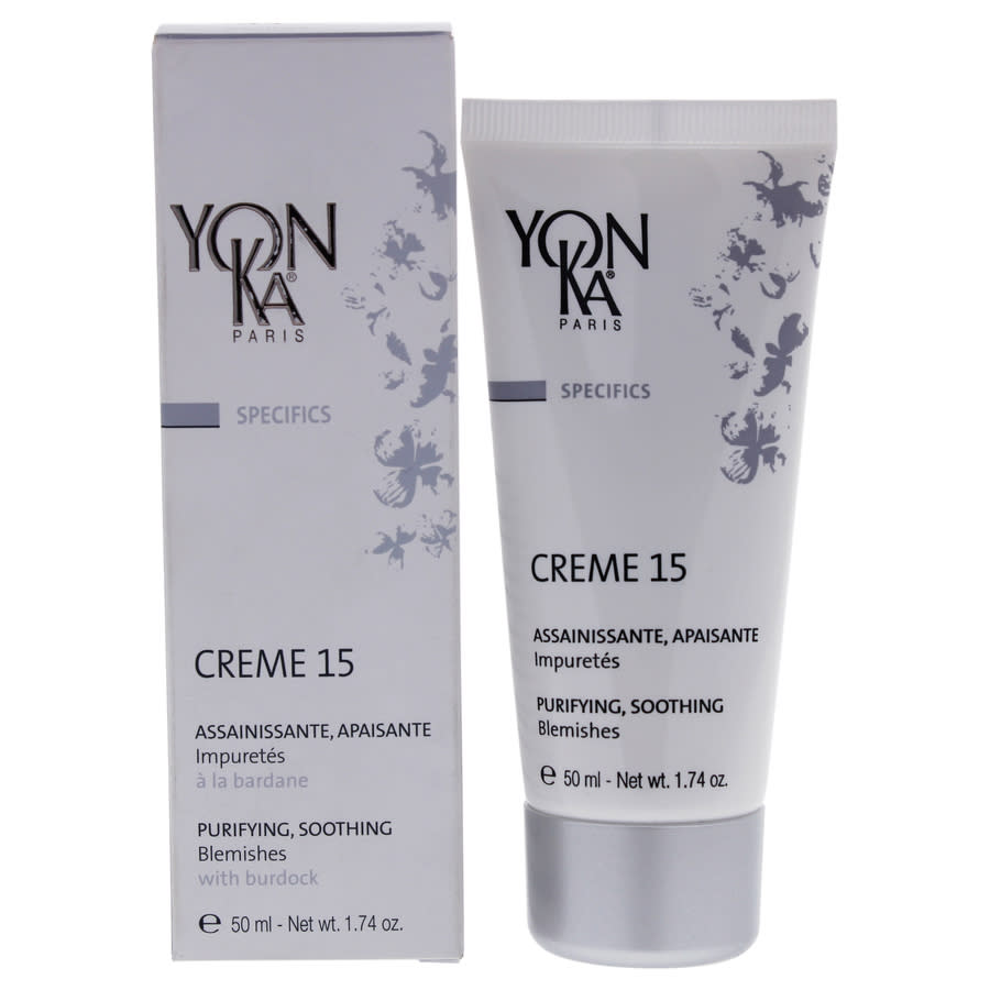 Creme 15 Purifying and Soothing Blemishes by Yonka for Unisex - 174 oz Treatment 30$