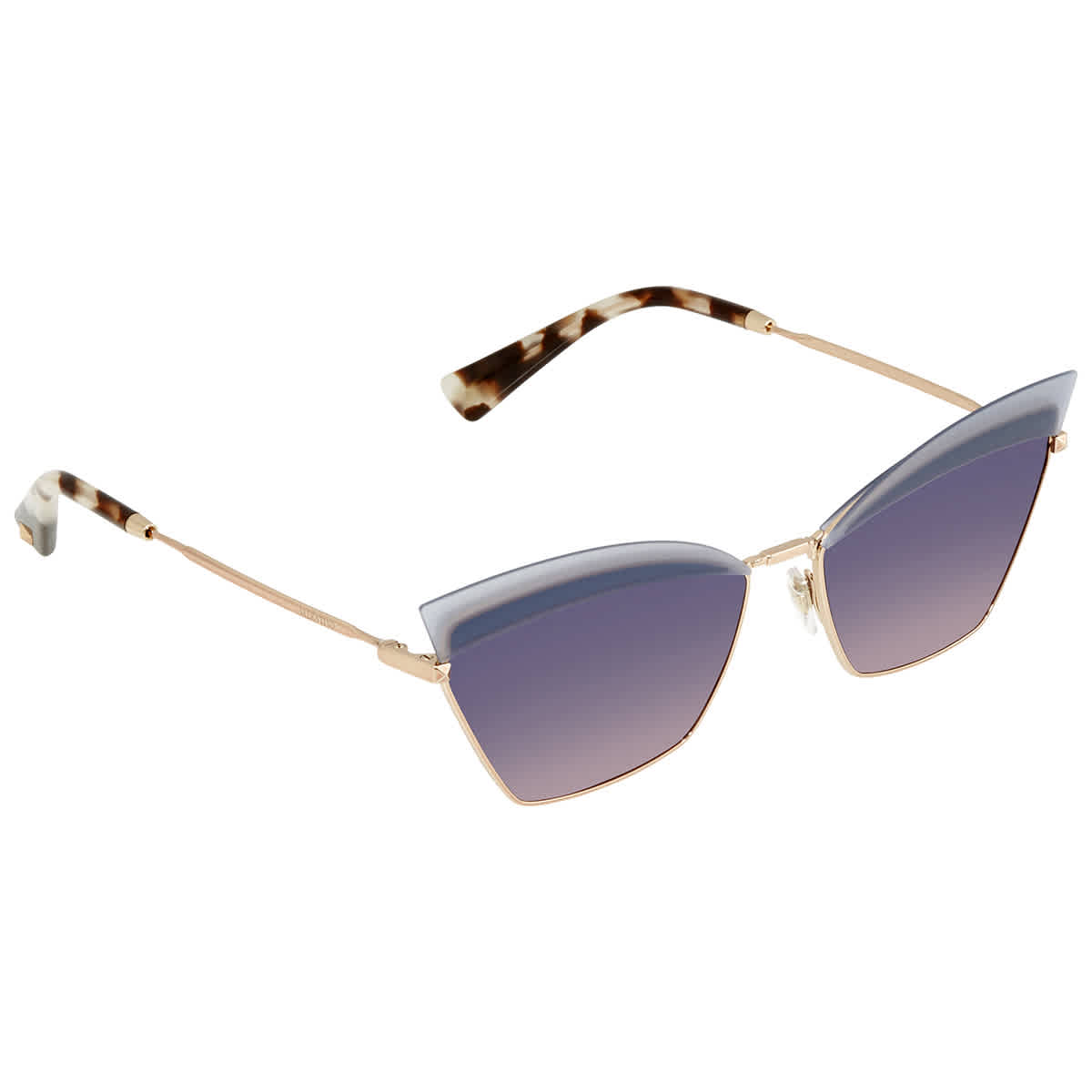 Valentino Cat Eye Ladies Sunglasses Va2029 3004i6 60 Va2029 3004i6