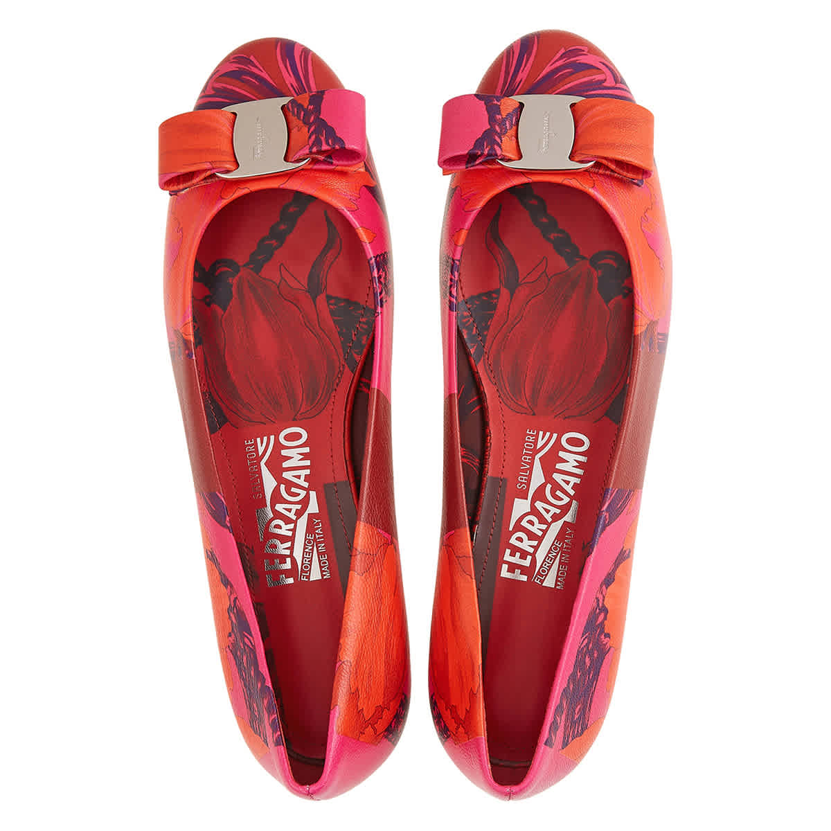 Ferragamo floral shoes sale