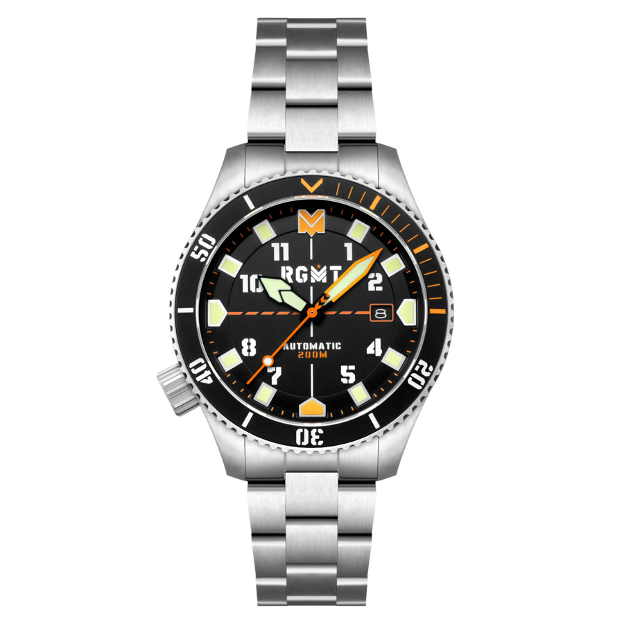 RGMT Recon Diver Automatic Black Dial Mens Watch RG-8075-11
