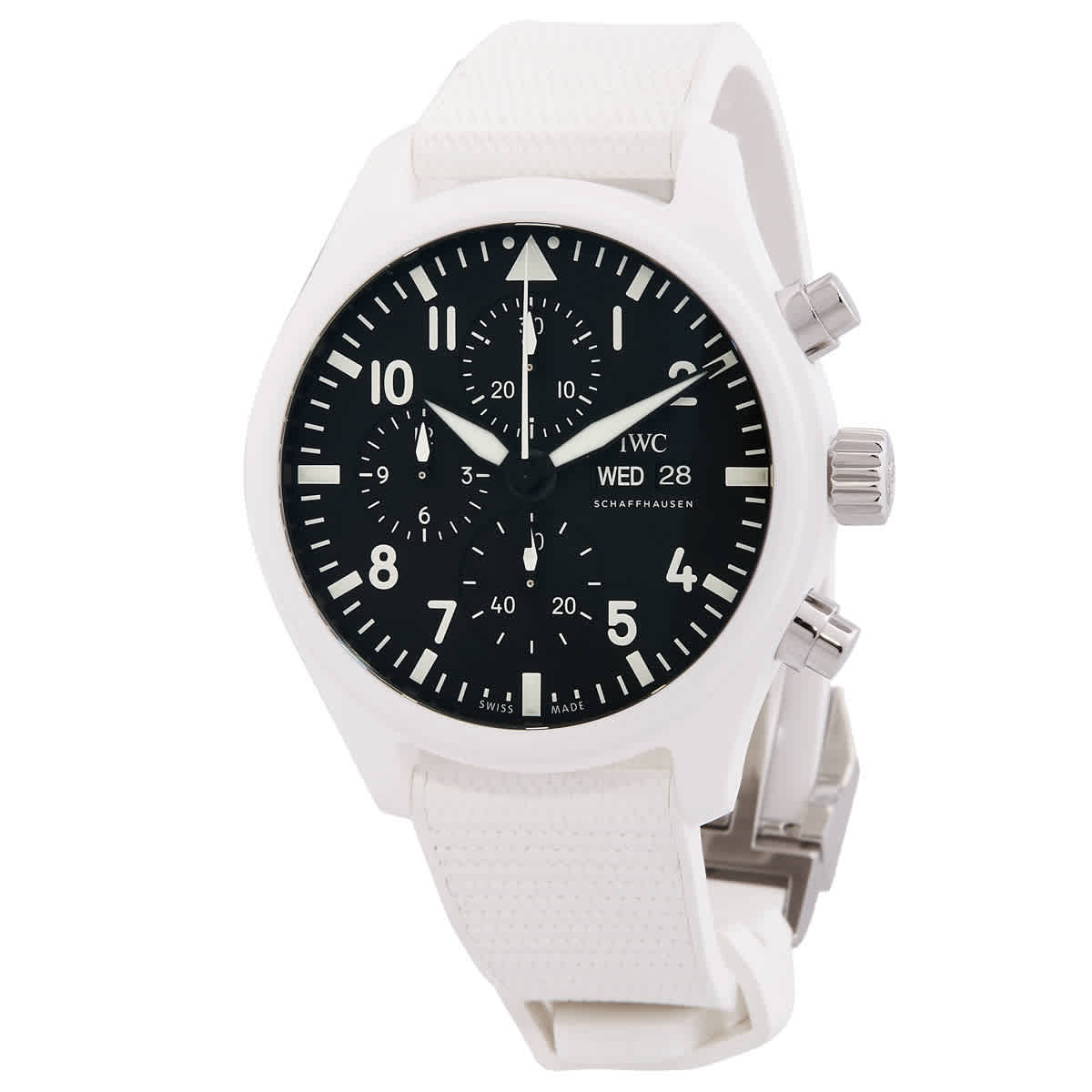 IWC Pilot Chronograph Top Gun LAKE TAHOE Automatic Black Dial Mens Watch IW389105 10250$