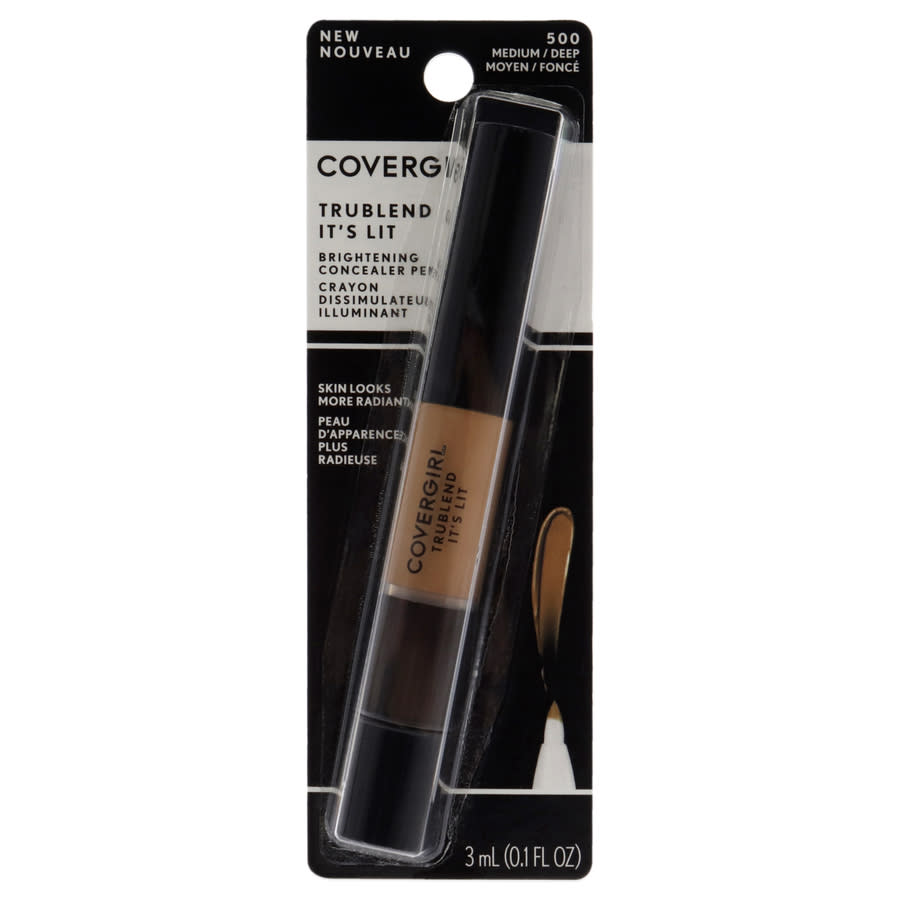 Covergirl Ladies TruBlend Its Lit Brightening Concealer Pen 0.1 oz 500 Medium-Deep Makeup 3614225319990
