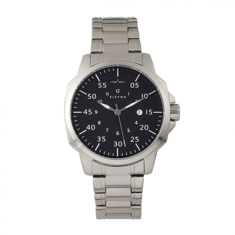 Elevon Hughes Black Dial Mens Watch ELE100-2