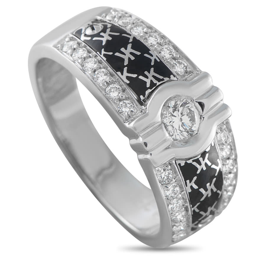 Pre-Owned Korloff 18K White Gold 050ct Diamond Ring KA44 031326 1950$