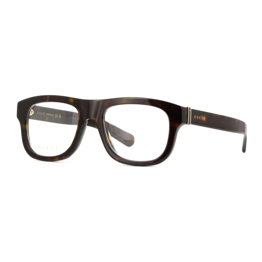Gucci Mens Black Square Eyeglass Frames GG1509O 002