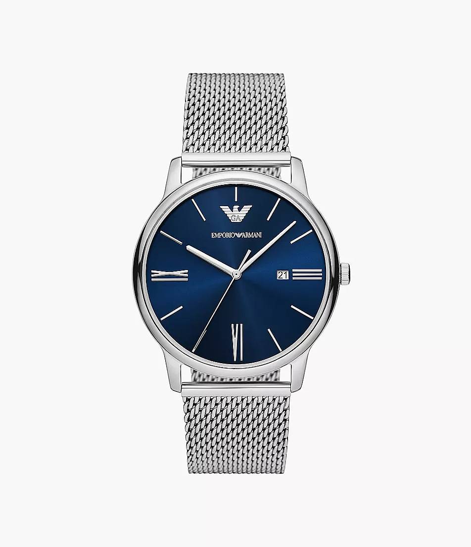 Emporio Armani Quartz Blue Dial Mens Watch AR11571 117$