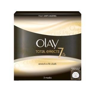 Olay Ladies Total Effect 7 Face Mask 3 Masks Skin Care 6903148079867