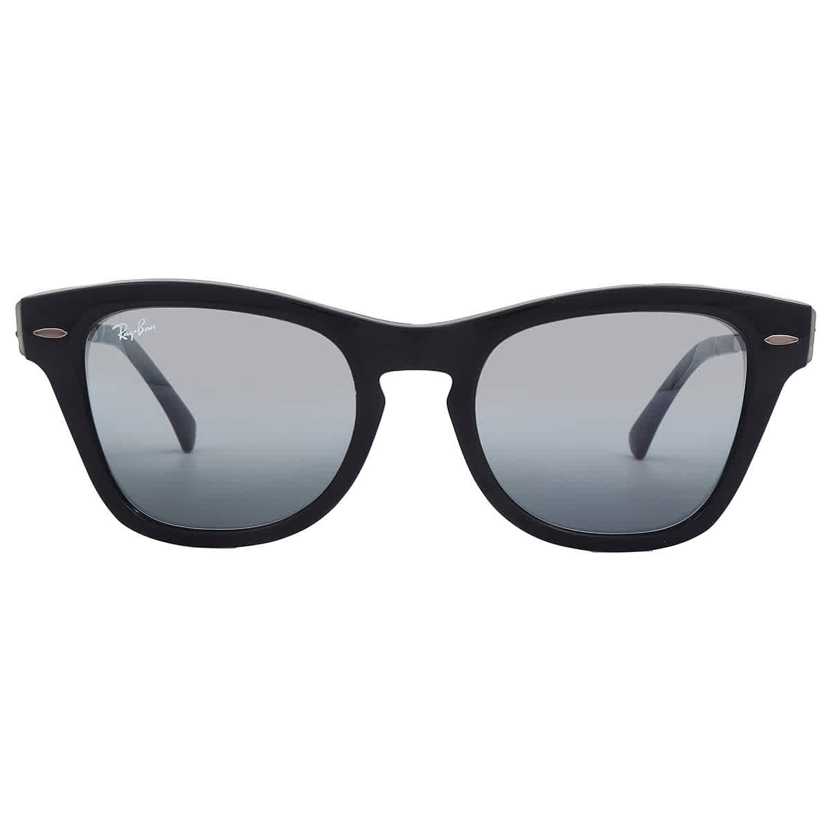 Ray-Ban Unisex Sunglass RB0707SM -  Frame color: Black, Lens color: Blue Vintage