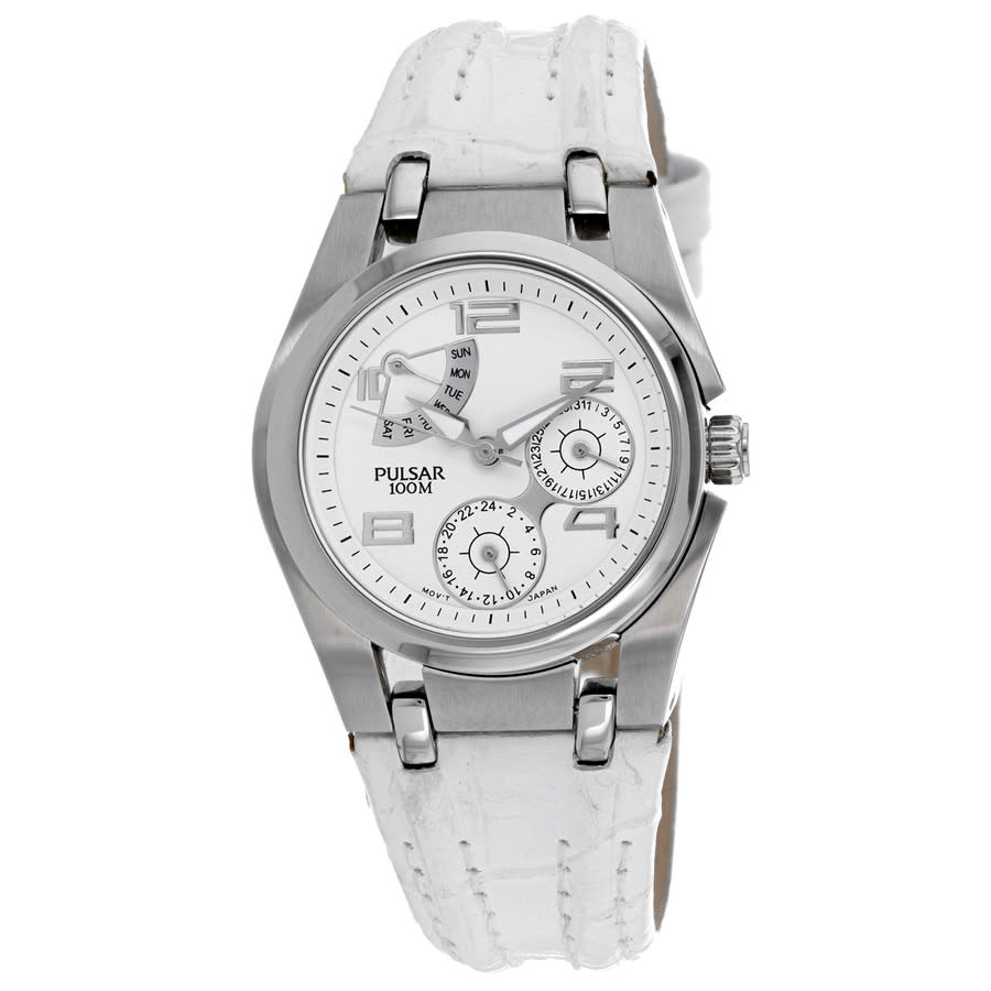 Pulsar Classic Quartz White Dial Ladies Watch PP2005X1