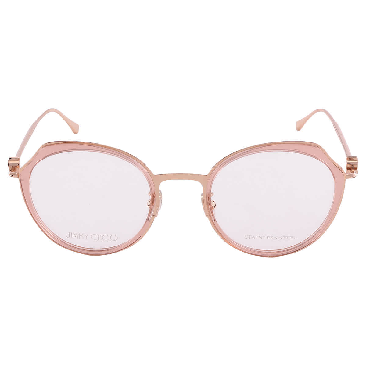 Jimmy Choo Demo Round Ladies Eyeglasses JC264G 0W66 50 80$