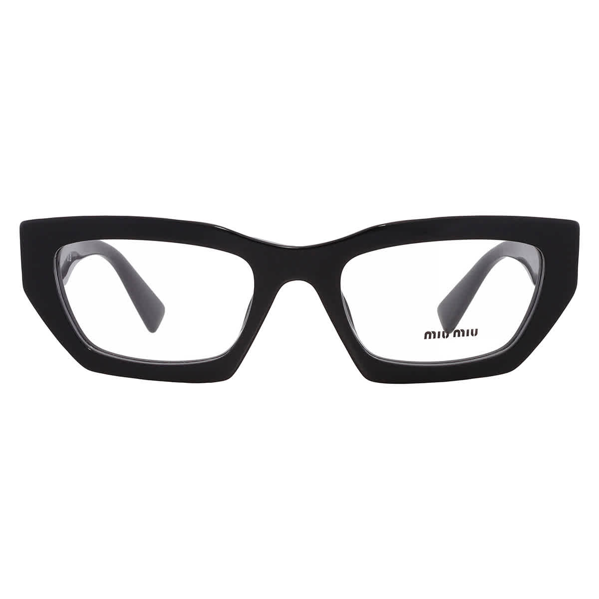 Miu Miu Demo Cat Eye Ladies Eyeglasses MU 03XV 1AB1O1 53