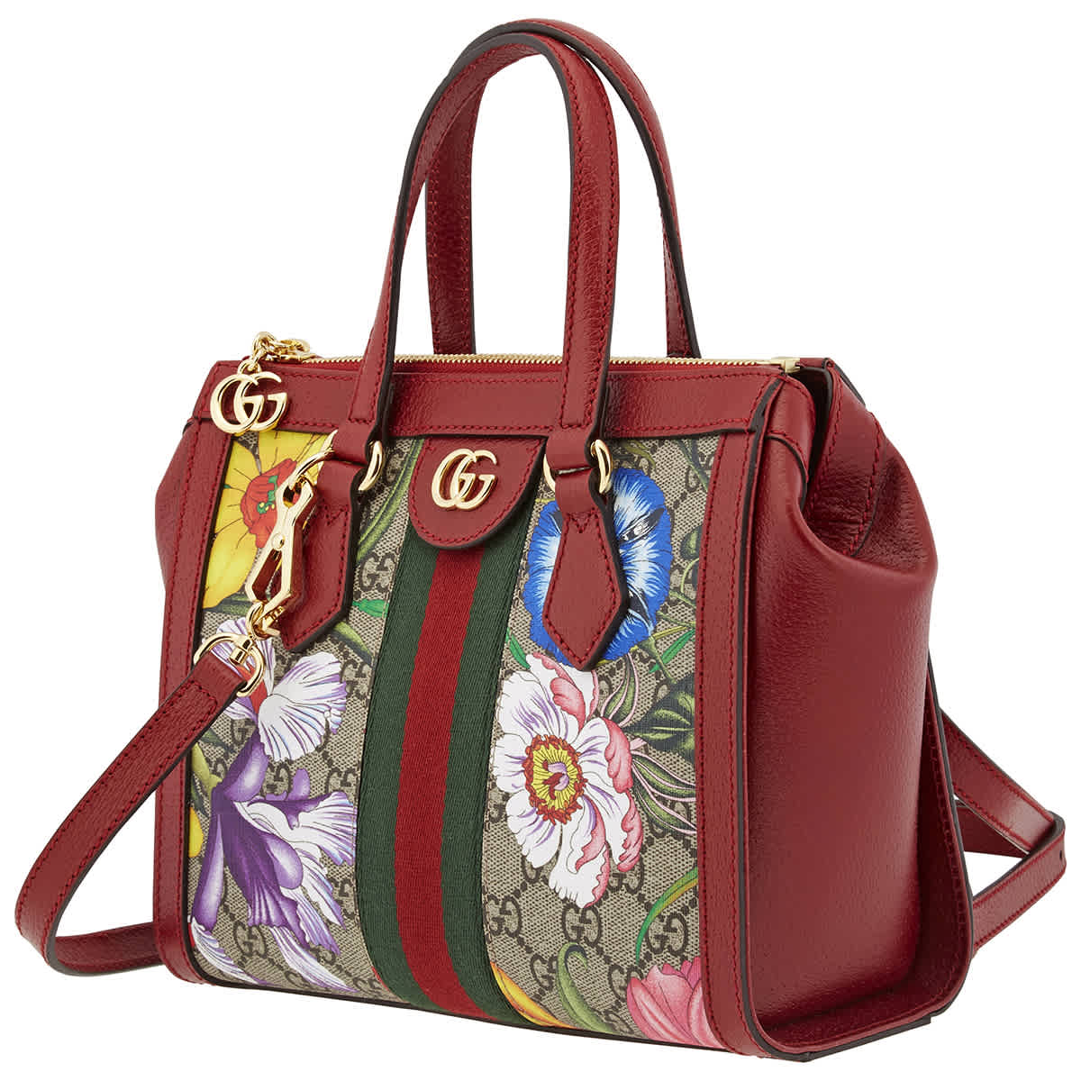  Gucci  Ladies Small  Ophidia  GG  Flora Tote  Bag  547551 HV8AC 