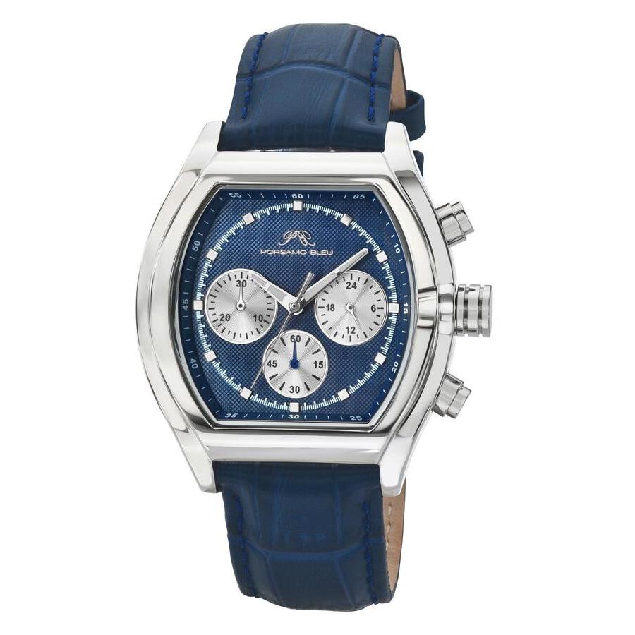 Porsamo Bleu Roman Quartz Blue Dial Mens Watch 1292EROL 212$