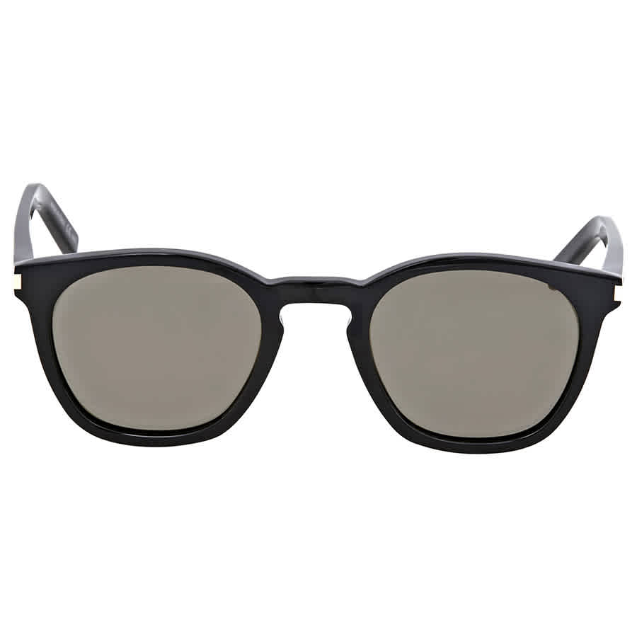 Saint Laurent SL 28 002 Men's Sunglasses Black Size 49 - Free RX Lenses - Free RX Lenses