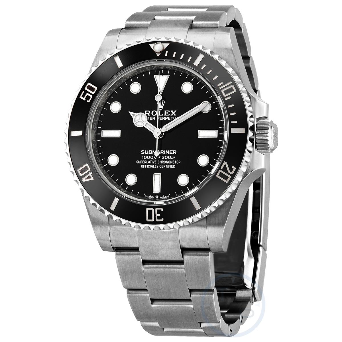 Preowned Rolex Submariner Black Dial Mens Watch M1240600001