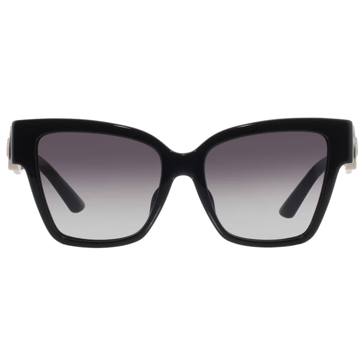 Dolce&Gabbana Woman Sunglass DG4470F - Frame color: Black, Lens color: Dark Grey