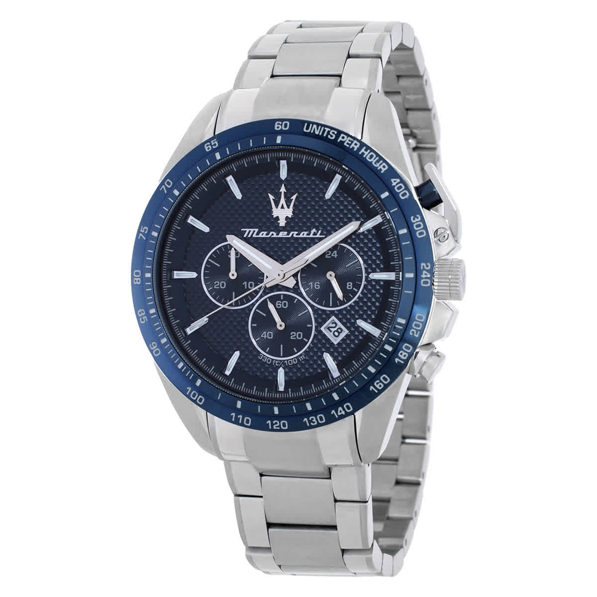 Maserati Traguardo Chronograph Quartz Blue Dial Mens Watch R8873612043