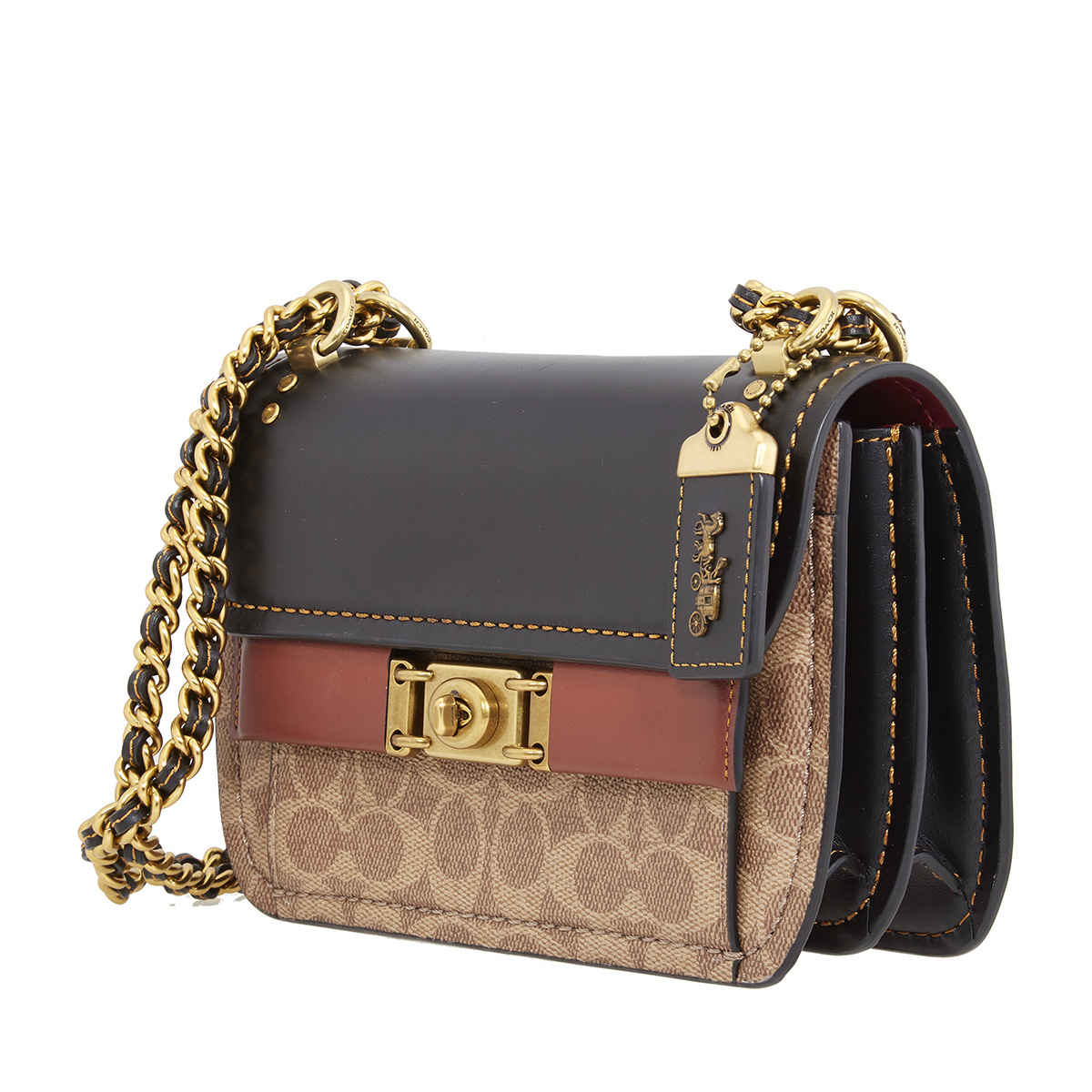 Coach Ladies Signature Canvas Troupe Crossbody Bag 78490 B4NQ4