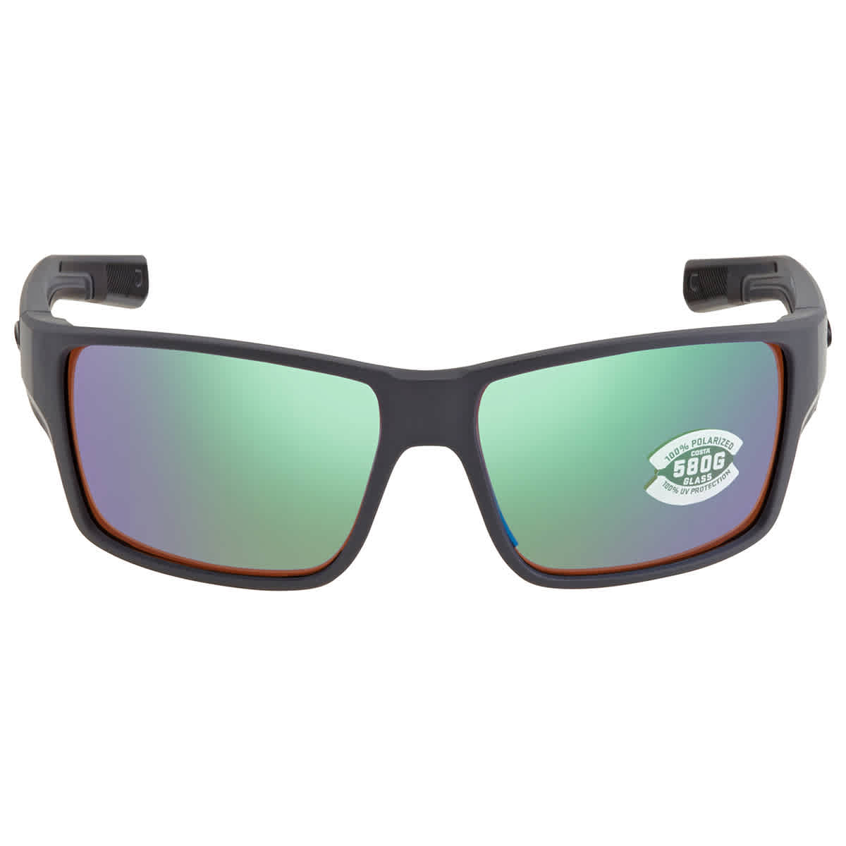 Costa Del Mar Costa Reefton Pro Gray Sunglasses w/Green Mirror 580G Lenses 06S9080-90800863