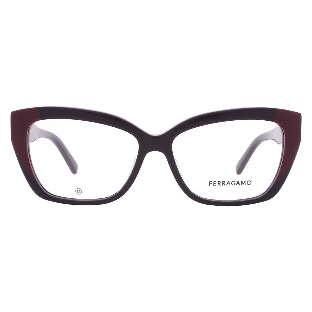 Salvatore Ferragamo SF 2938N Asian Fit 051 Women’s Glasses Burgundy Size 53 - Free Lenses - Blue Light Block Available