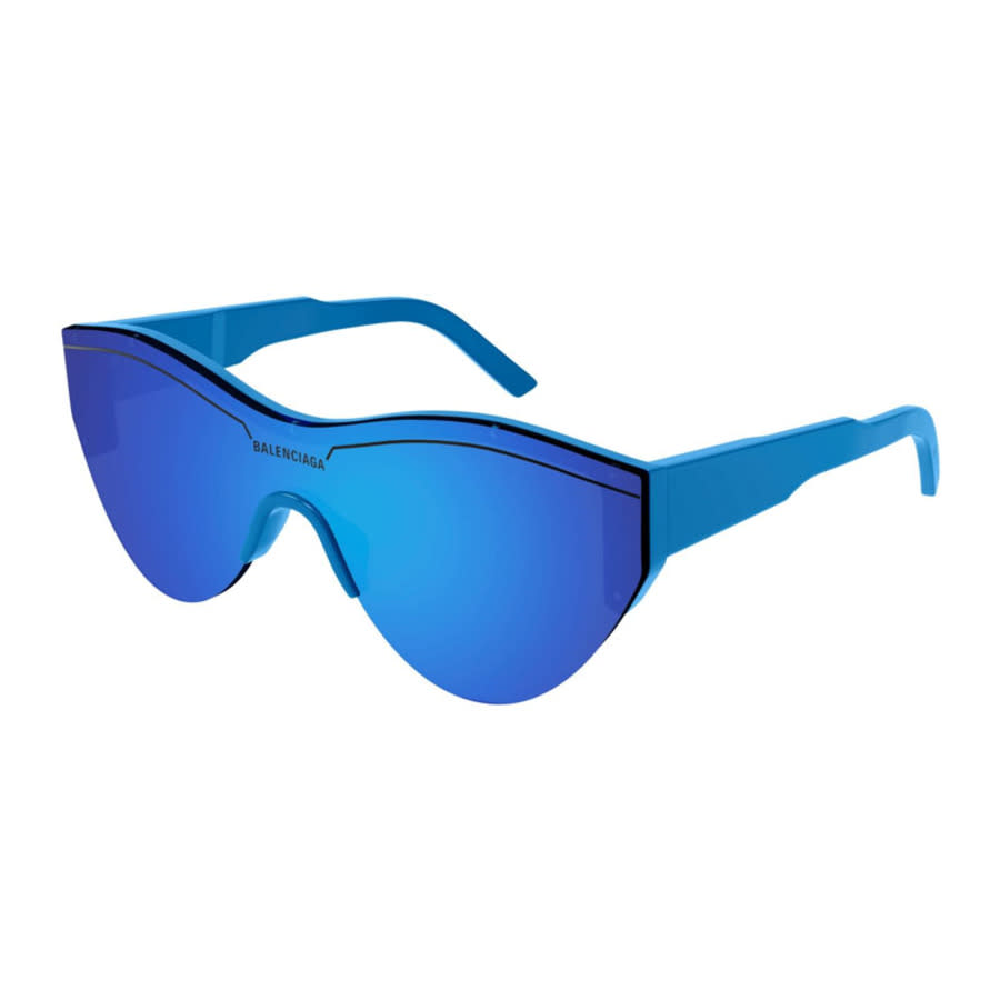 Balenciaga Ladies Black Shield Sunglasses BB0004S 013