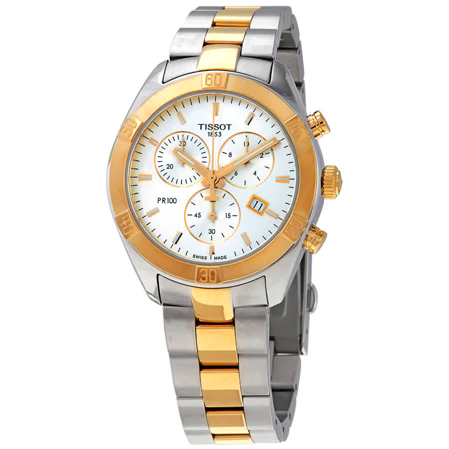 Tissot pr 100 chronograph lady hot sale
