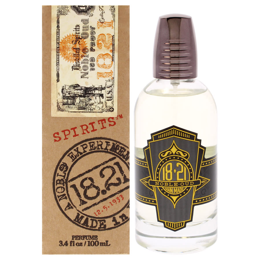 18.21 Man Made Mens Spirits - Noble Oud Parfum 3.4 oz Fragrances 850024571273