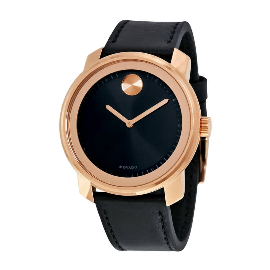 Movado Bold Black Dial Men S Watch 3600376 885997196857 Ebay