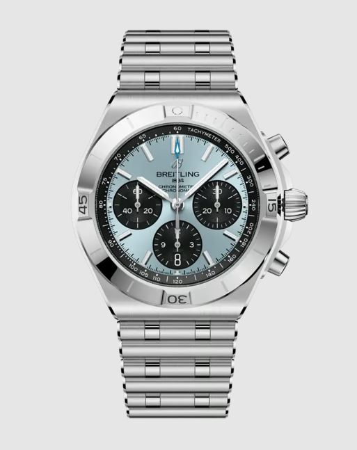 Breitling Chronomat Chronograph Automatic Chronometer Blue Dial Mens Watch PB0158101C1A1 9750$