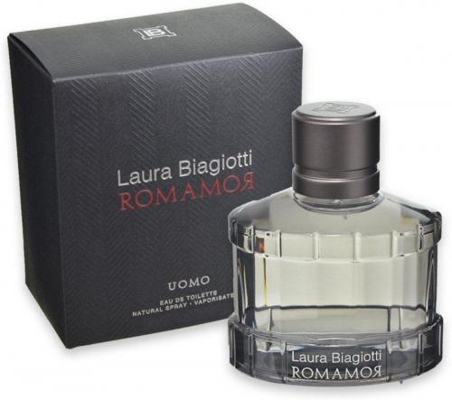 Laura Biagiotti Mens Romamor Uomo EDT Spray 25 oz Fragrances 8011530005047 27$