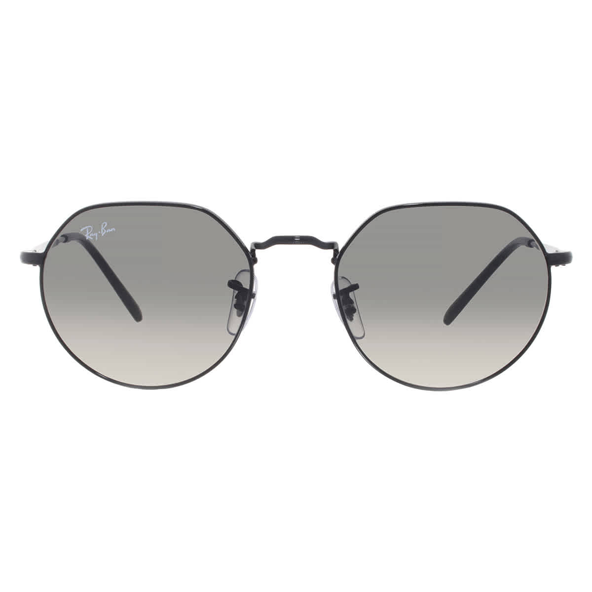 Ray Ban Jack Grey Gradient Irregular Unisex Sunglasses RB3565 002/71 51