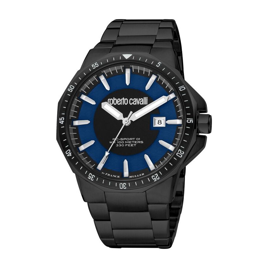 Roberto Cavalli Fashion Watch Quartz Blue Dial Mens Watch RV1G182M0081 925$