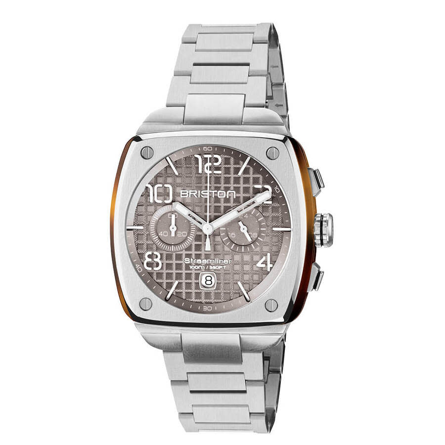 Briston Streamliner Beige Dial Mens Watch 23142.S.T.30.SB