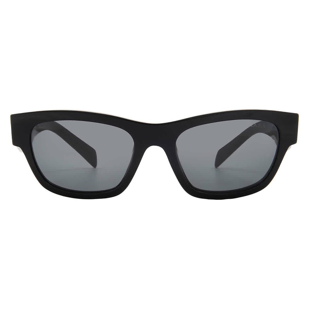 Prada Woman Sunglass PR B09S - Frame color: Black, Lens color: Dark Grey