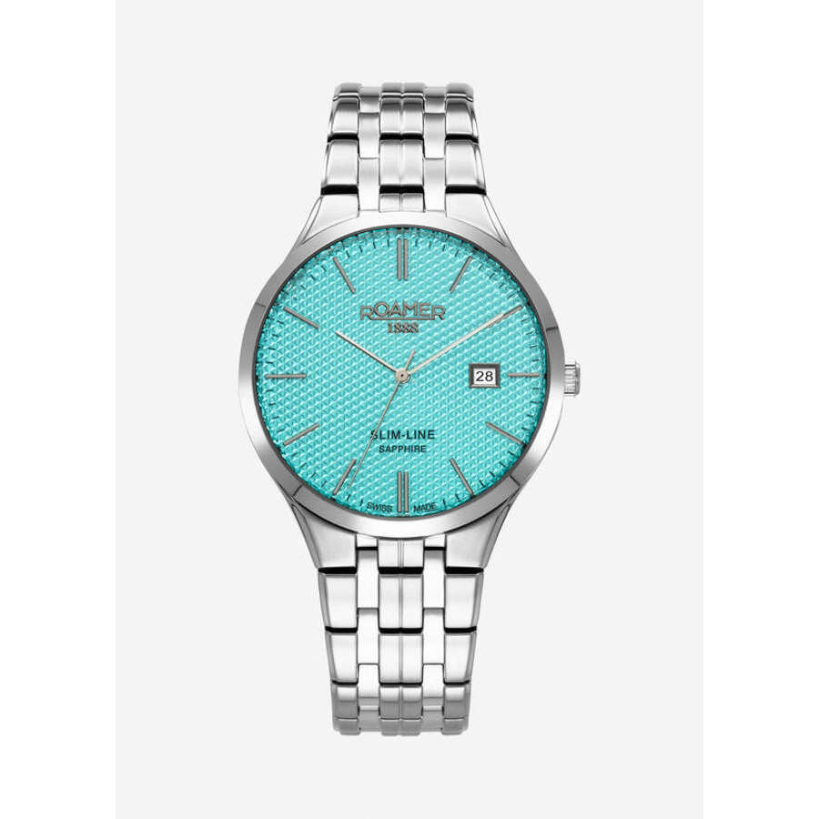 Roamer Slim-Line Classic Blue Dial Mens Watch 512833 41 05 20