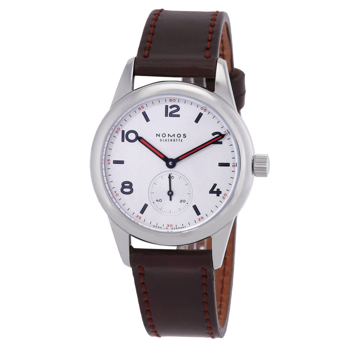 Nomos Club Automatic Silver Dial Mens Watch 701.1