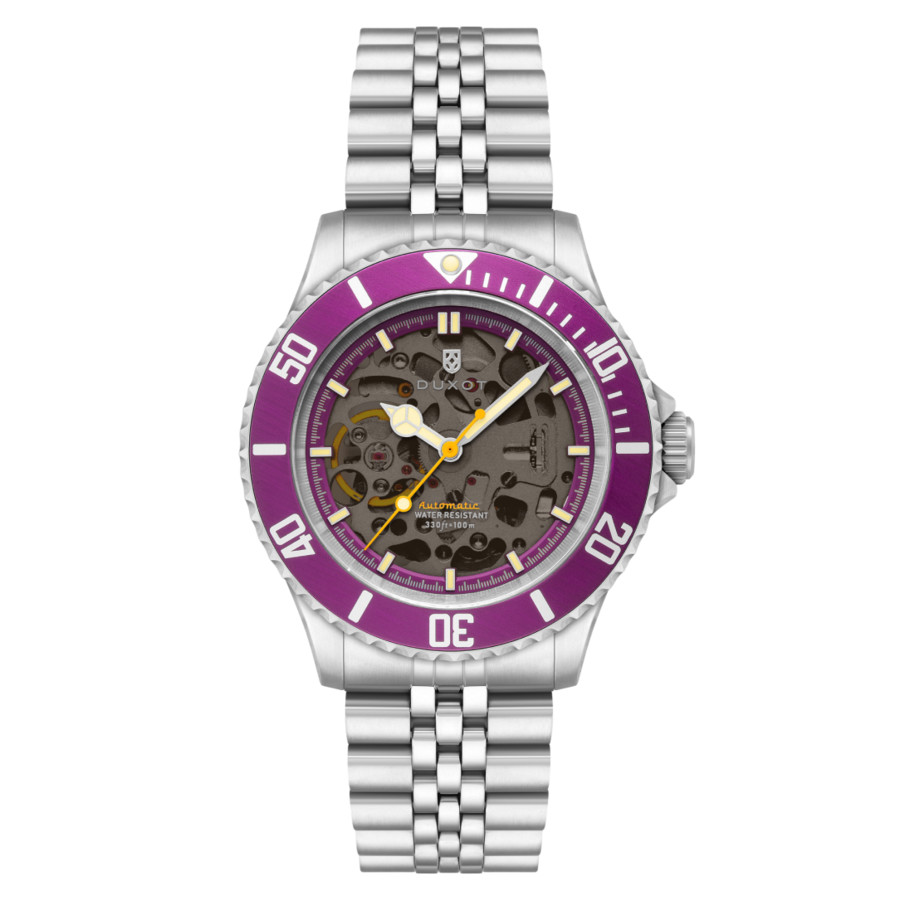 Duxot Atlantica Purple Dial Mens Watch DX-2067-99